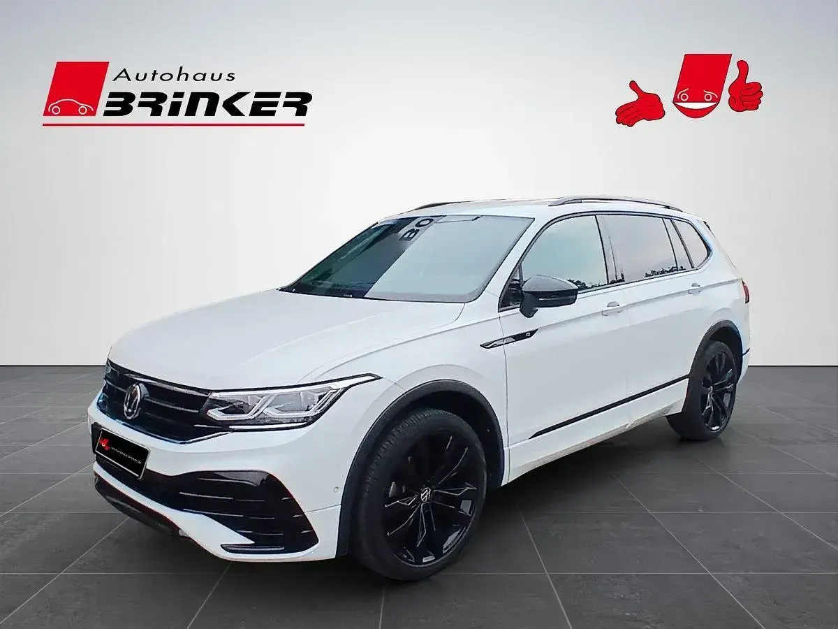 Gebraucht VW Tiguan Allspace R-line 200 PS (147 kW) 2022 Oryxweiß perlmutteffekt SUV