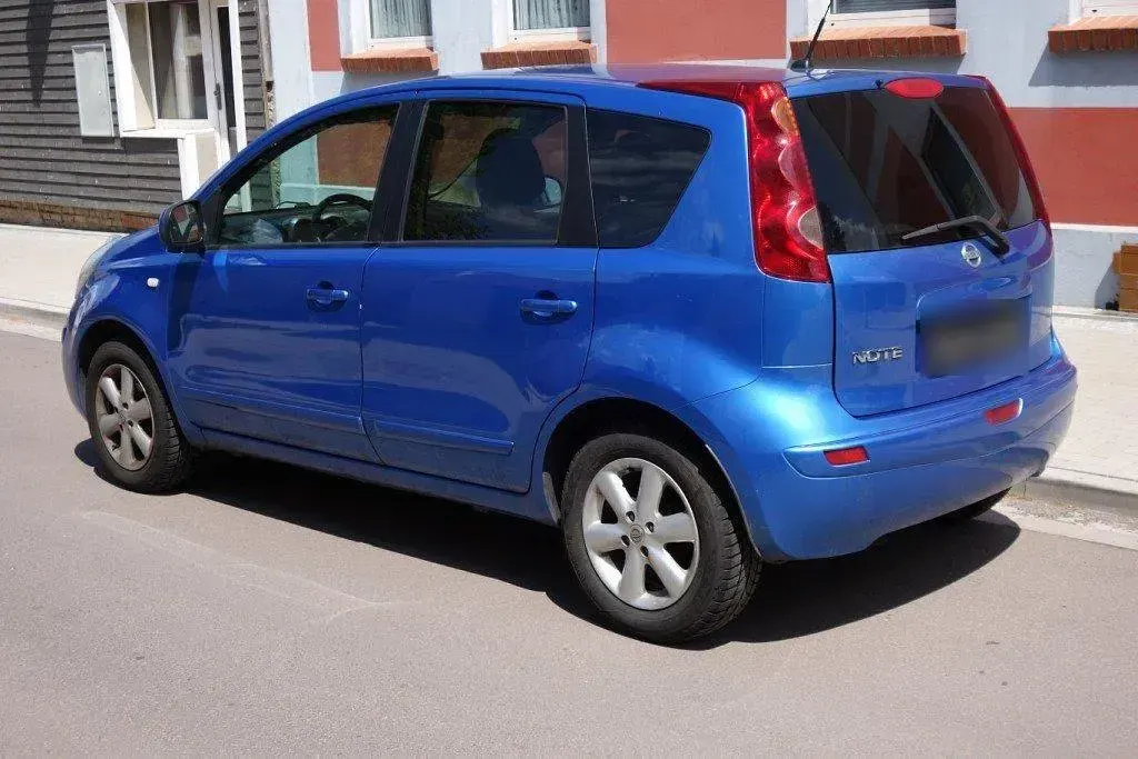 Gebraucht Nissan Note 88 PS (64 kW) 2008 Blau Kleinwagen