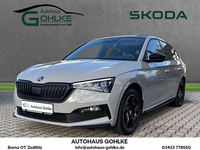 Gebraucht Skoda Scala Monte Carlo 110 PS (80 kW) 2022 Stahlgrau Kleinwagen