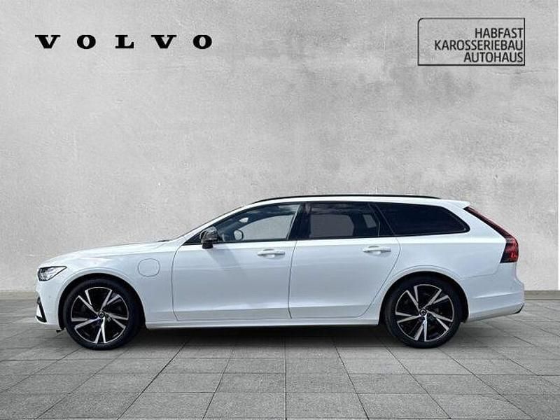 Gebraucht Volvo V90 R-Design 341 PS (250 kW) 2021 Ice white, solid / solid Kombi