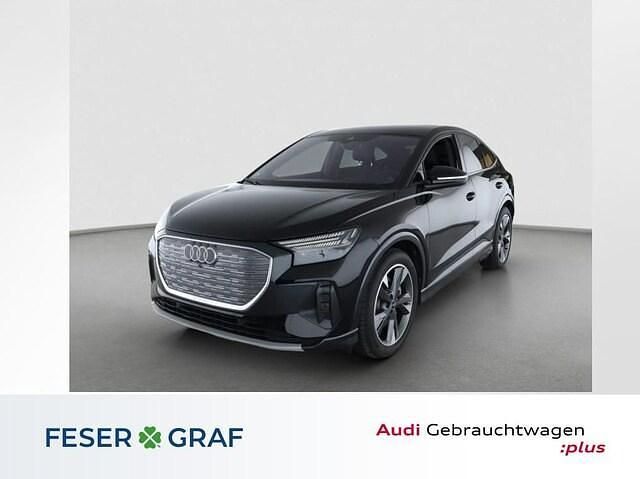 Mythosschwarz metallic Gebraucht 2025 Audi Q4 Sportback e-tron Ambiente SUV | 48.890 € (Guter Preis) - Bild 1/3