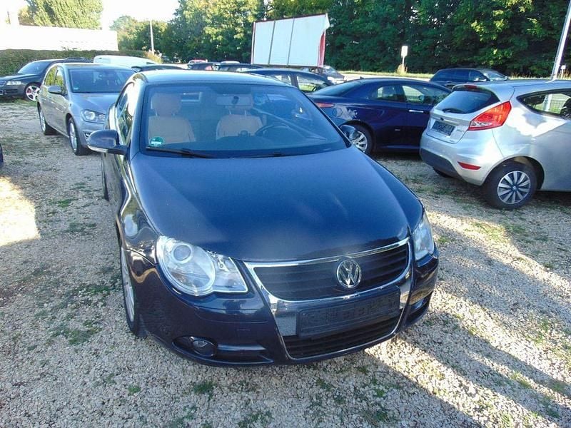 Blau Gebraucht 2006 VW Eos Cabrio | 2.999 € (Guter Preis) - Bild 1/4