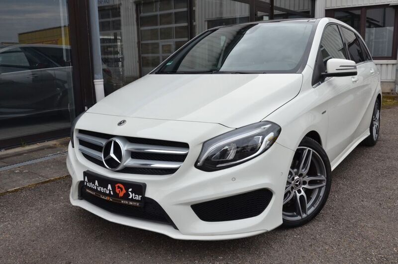 Calcitweiss unilack Gebraucht 2017 Mercedes B200 AMG Van / Kleinbus | 15.690 € (Guter Preis) - Bild 1/4