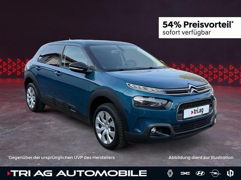 Gebraucht Citroën C4 Feel 131 PS (96 kW) 2018 Smaragd perlmuttmetallic (metallic) SUV