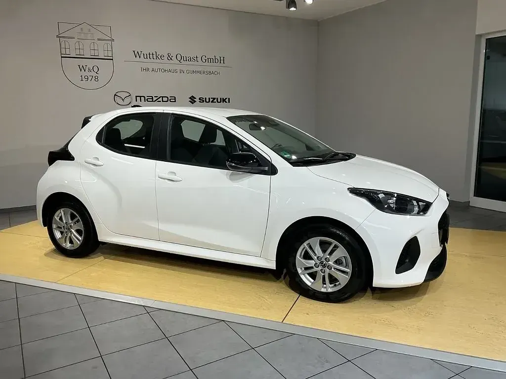 Gebraucht Mazda 2 Center-Line 116 PS (85 kW) 2025 Weiß Kleinwagen