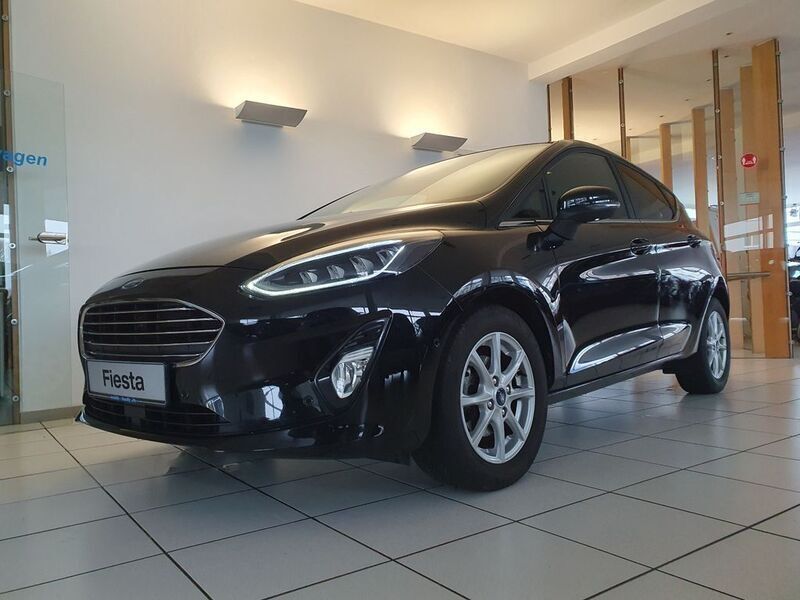 Schwarz Gebraucht 2021 Ford Fiesta Titanium X Kleinwagen | 15.880 € (Fairer Preis) - Bild 1/4