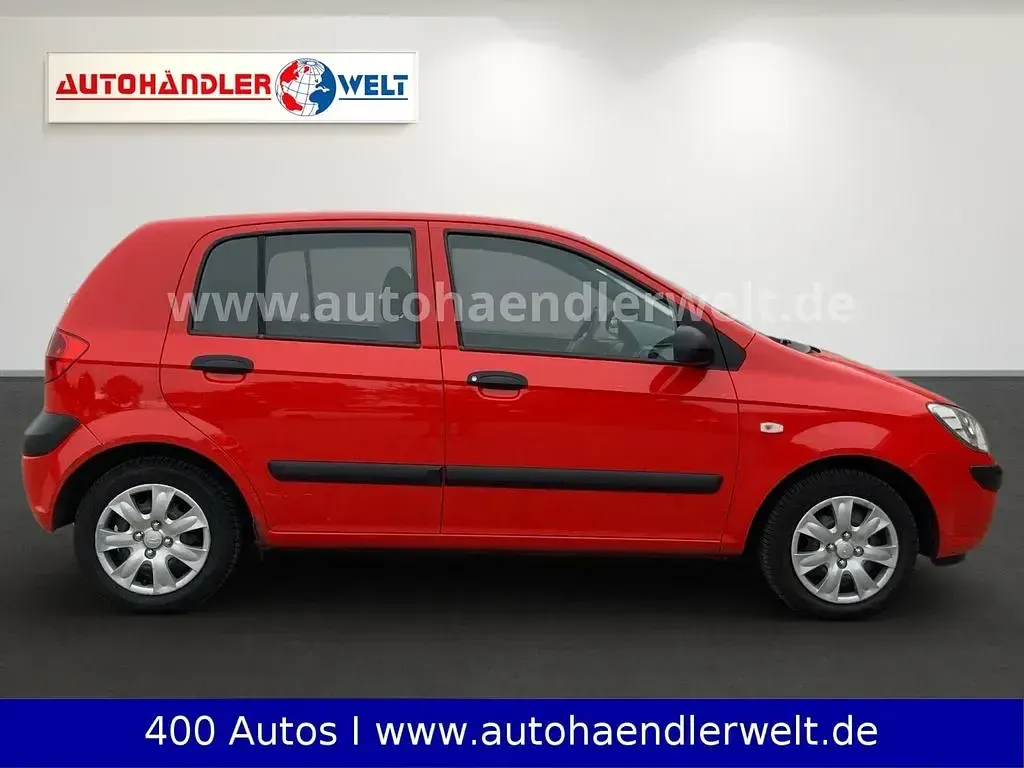 Gebraucht Hyundai Getz Basis 67 PS (49 kW) 2008 Rot Kleinwagen