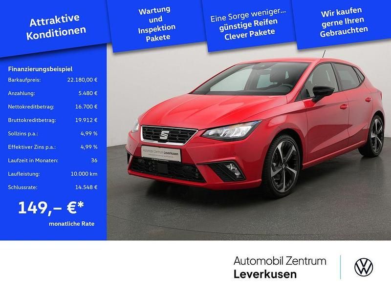 Rot Gebraucht 2024 Seat Ibiza FR Kleinwagen | 22.180 € (Fairer Preis) - Bild 1/4