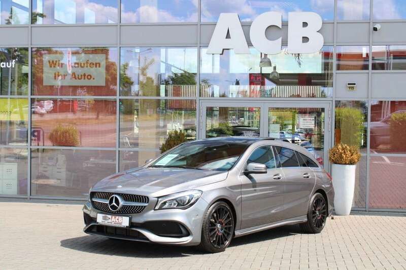 Mountaingrau met. Gebraucht 2016 Mercedes CLA220 AMG line Limousine | 19.900 € (Fairer Preis) - Bild 1/4