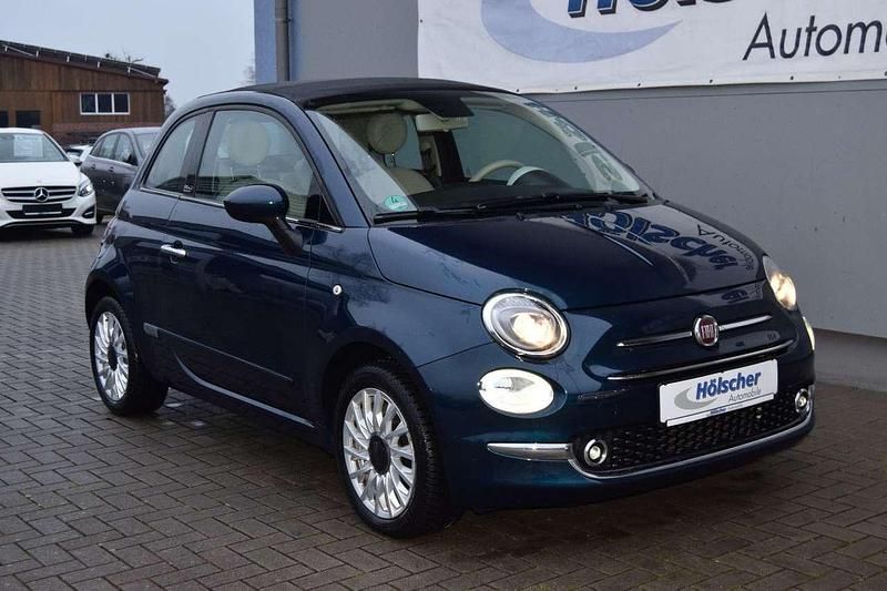Gebraucht Fiat 500C Lounge 69 PS (50 kW) 2019 Blau Cabrio