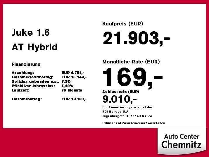 Gebraucht Nissan Juke 360º 143 PS (105 kW) 2022 Dark grey /black SUV