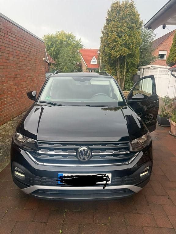 Schwarz Gebraucht 2020 VW T-Cross SUV | 16.999 € (Superpreis) - Bild 1/4