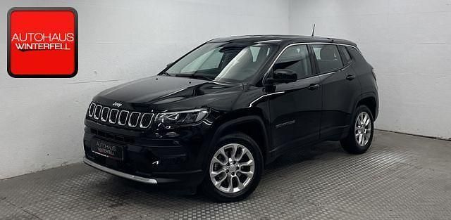 Solid black Gebraucht 2024 Jeep Compass Summit SUV | 25.870 € (Superpreis) - Bild 1/4