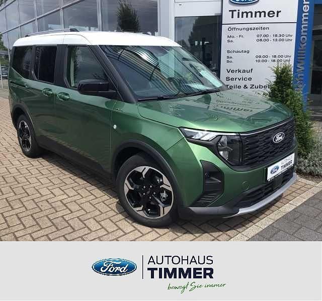 Bursting green metallic Neu 2025 Ford Tourneo Courier Active Van / Kleinbus | 29.990 € (Etwas zu teuer) - Bild 1/4