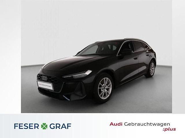 Mythosschwarz metallic Gebraucht 2025 Audi A5 Ambiente Kombi | 49.890 € - Bild 1/3