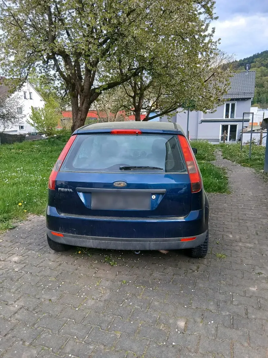 Usata Ford Fiesta 77 CV (56 kW) 2003 Blu Utilitaria
