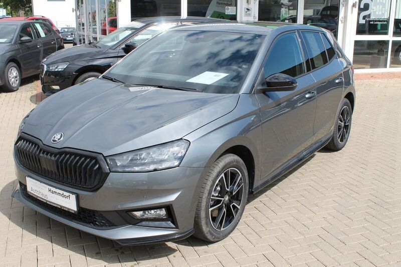 Grau Neu 2025 Skoda Fabia Monte Carlo Kleinwagen | 23.990 € (Fairer Preis) - Bild 1/4