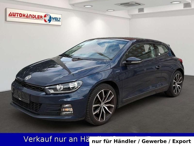 Blau Gebraucht 2015 VW Scirocco Allstar Coupé | 10.999 € (Superpreis) - Bild 1/3