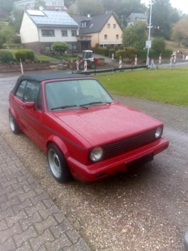 Gebraucht VW Golf Cabriolet 1990 Rot Cabrio