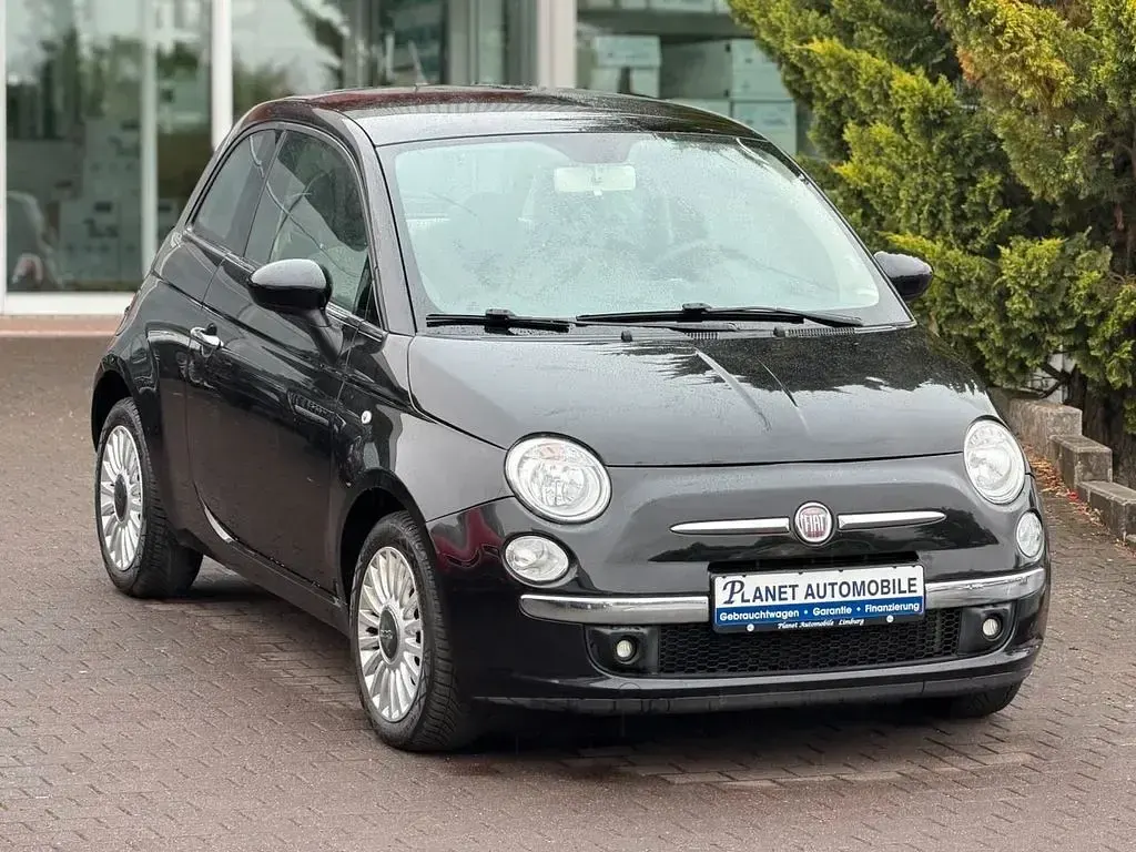 Gebraucht Fiat 500 Lounge 69 PS (50 kW) 2011 Schwarz Kleinwagen
