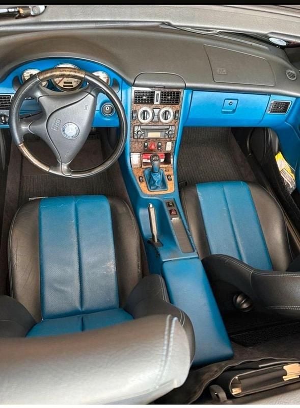 Blau Gebraucht 2001 Mercedes SLK200 Cabrio | 3.200 € (Superpreis) - Bild 1/4