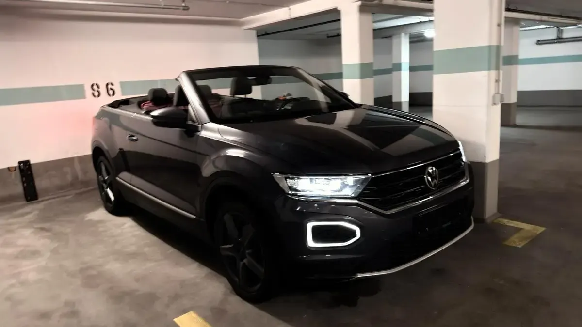 Gebraucht VW T-Roc Cabriolet 150 PS (110 kW) 2020 Grau Cabrio