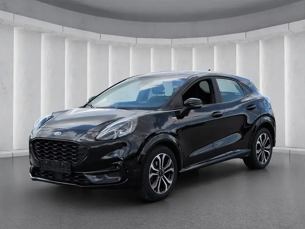 Gebraucht Ford Puma ST-Line 125 PS (91 kW) 2023 Obsidianschwarz metallic SUV