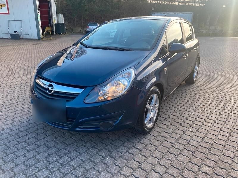Gebraucht Opel Corsa 70 PS (51 kW) 2010 Blau Kleinwagen
