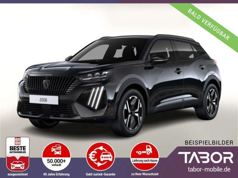 Perla nera schwarz metallic Neu 2025 Peugeot 2008 GT SUV | 29.988 € (Superpreis) - Bild 1/4