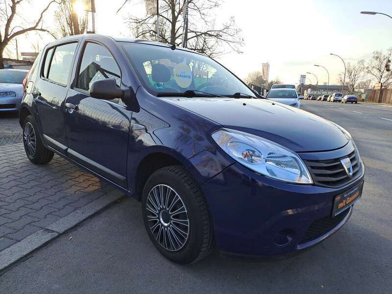 Blau Gebraucht 2009 Dacia Sandero Basis Kleinwagen | 2.899 € (Fairer Preis) - Bild 1/4