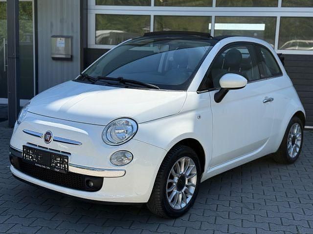 Weiß Gebraucht 2014 Fiat 500C Lounge Cabrio | 5.900 € (Guter Preis) - Bild 1/4