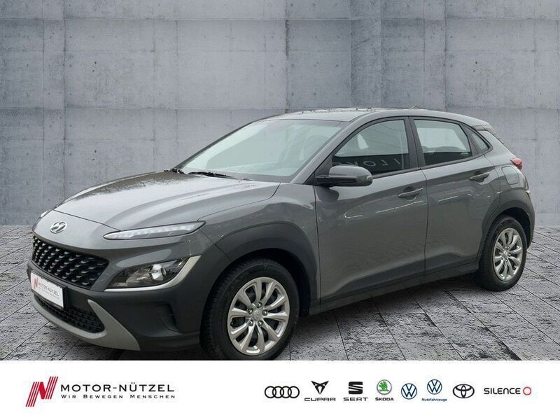 Grau Gebraucht 2022 Hyundai Kona Pure SUV | 14.750 € (Guter Preis) - Bild 1/4