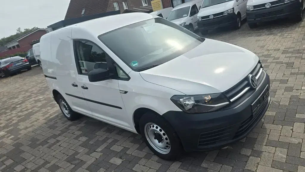 Gebraucht VW Caddy 75 PS (55 kW) 2020 Weiß Van / Kleinbus