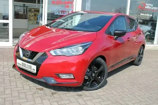 Gebraucht Nissan Micra 101 PS (74 kW) 2019 Rot metallic Kleinwagen