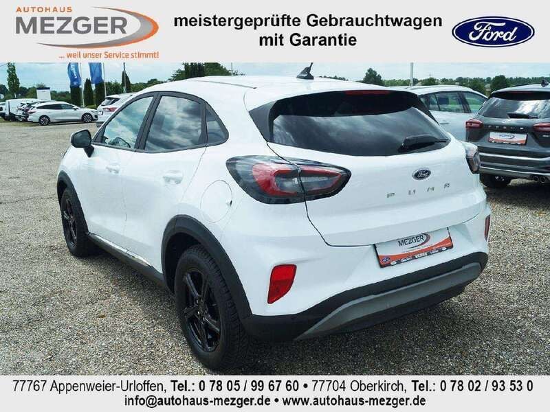 Gebraucht Ford Puma Titanium 125 PS (91 kW) 2023 Frostweiß SUV