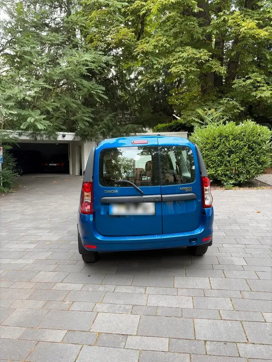 Gebraucht Dacia Logan 87 PS (63 kW) 2010 Blau Van / Kleinbus