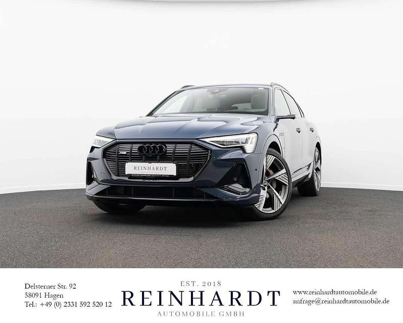 Plasmablau metallic Gebraucht 2022 Audi e-tron Sportback S-Line SUV | 44.625 € (Fairer Preis) - Bild 1/3