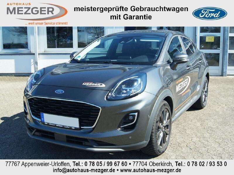 Magneticgrau (metallic) Gebraucht 2024 Ford Puma Titanium X SUV | 27.990 € (Etwas zu teuer) - Bild 1/3
