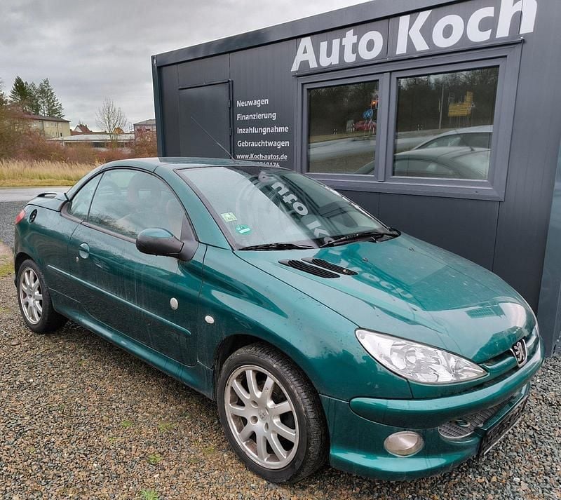 Gebraucht Peugeot 206 CC Roland Garros 136 PS (100 kW) 2003 Break"/metalliclackierung Cabrio