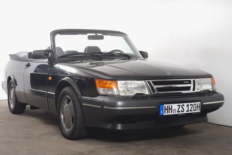 Schwarz Gebraucht 1994 Saab 900 Cabriolet Cabrio | 35.900 € - Bild 1/4