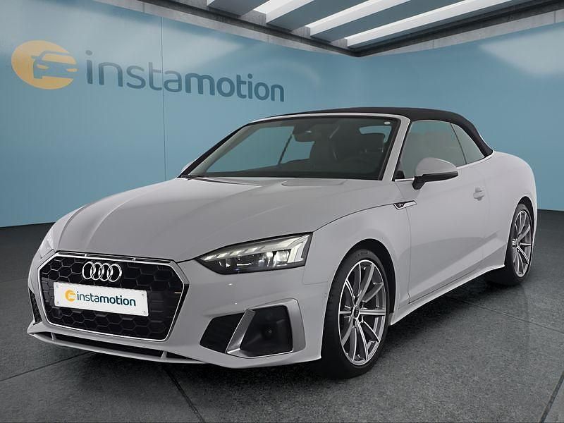 Weiß Gebraucht 2024 Audi A5 Cabriolet Cabrio | 43.849 € (Fairer Preis) - Bild 1/4