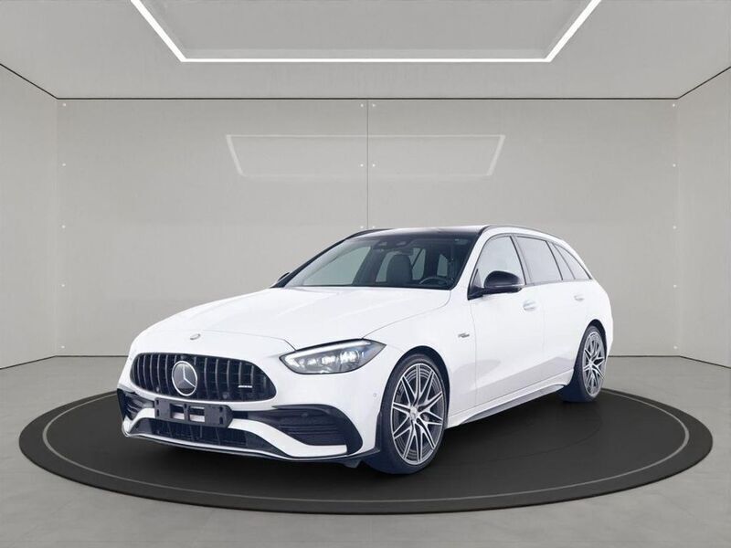 Weiß Gebraucht 2023 Mercedes C43 AMG AMG Limousine | 53.770 € (Guter Preis) - Bild 1/4