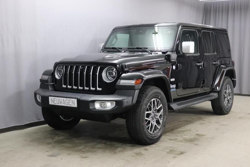 Black uni px8 5ca Gebraucht 2022 Jeep Wrangler Unlimited Overland SUV | 60.569 € (Fairer Preis) - Bild 1/4