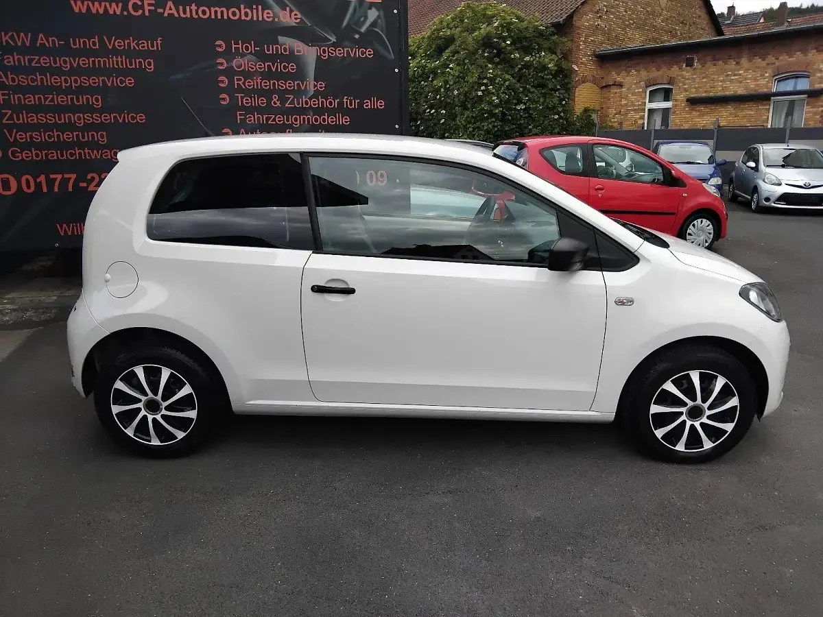 Gebraucht Skoda Citigo 60 PS (44 kW) 2014 Weiß Kleinwagen