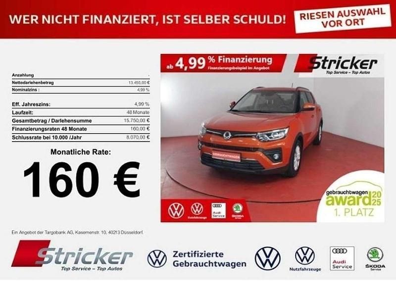 Orange Gebraucht 2020 Ssangyong Tivoli SUV | 13.450 € (Guter Preis) - Bild 1/4
