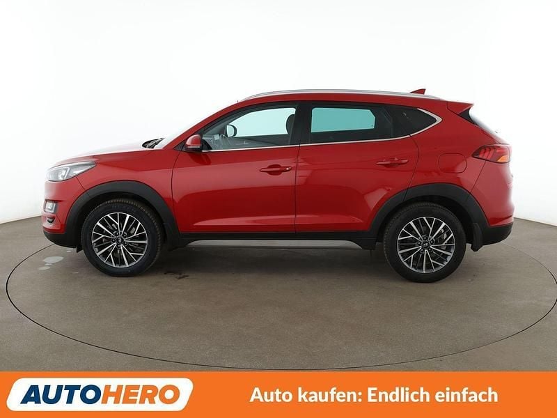 Gebraucht Hyundai Tucson Select 132 PS (97 kW) 2018 Rot SUV