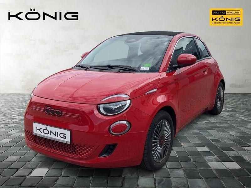 Rot Gebraucht 2022 Fiat 500C Red Cabrio | 23.244 € (Teuer) - Bild 1/4