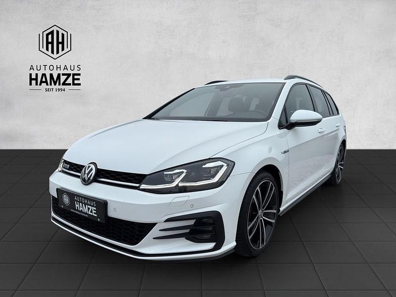 Weiß Gebraucht 2019 VW Golf VII GTD Kombi | 21.980 € (Teuer) - Bild 1/4