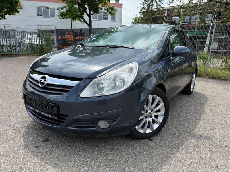 Blau Gebraucht 2008 Opel Corsa Kleinwagen | 2.990 € (Guter Preis) - Bild 1/4