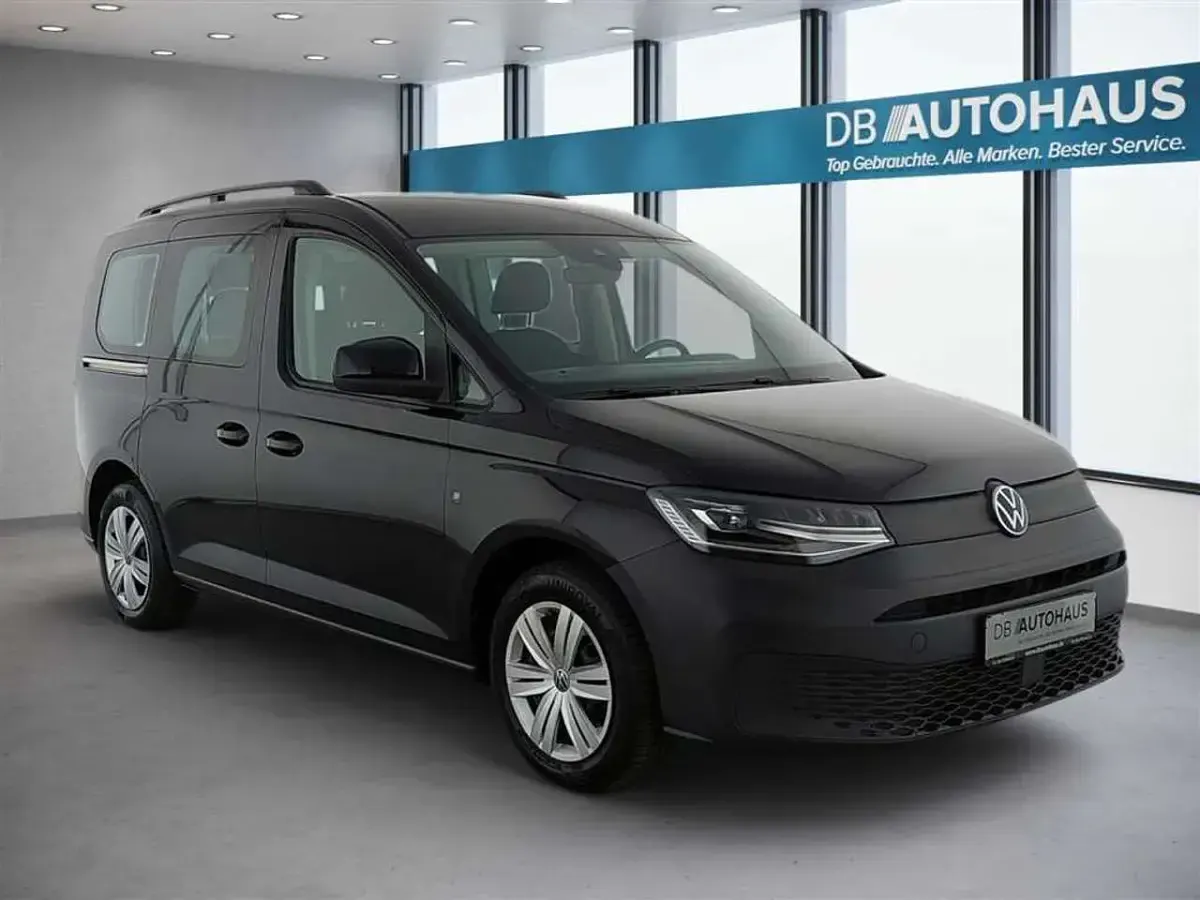 Gebraucht VW Caddy 122 PS (89 kW) 2023 Schwarz Van / Kleinbus